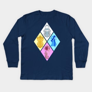 The Great Diamond Authority - Steven Universe Kids Long Sleeve T-Shirt